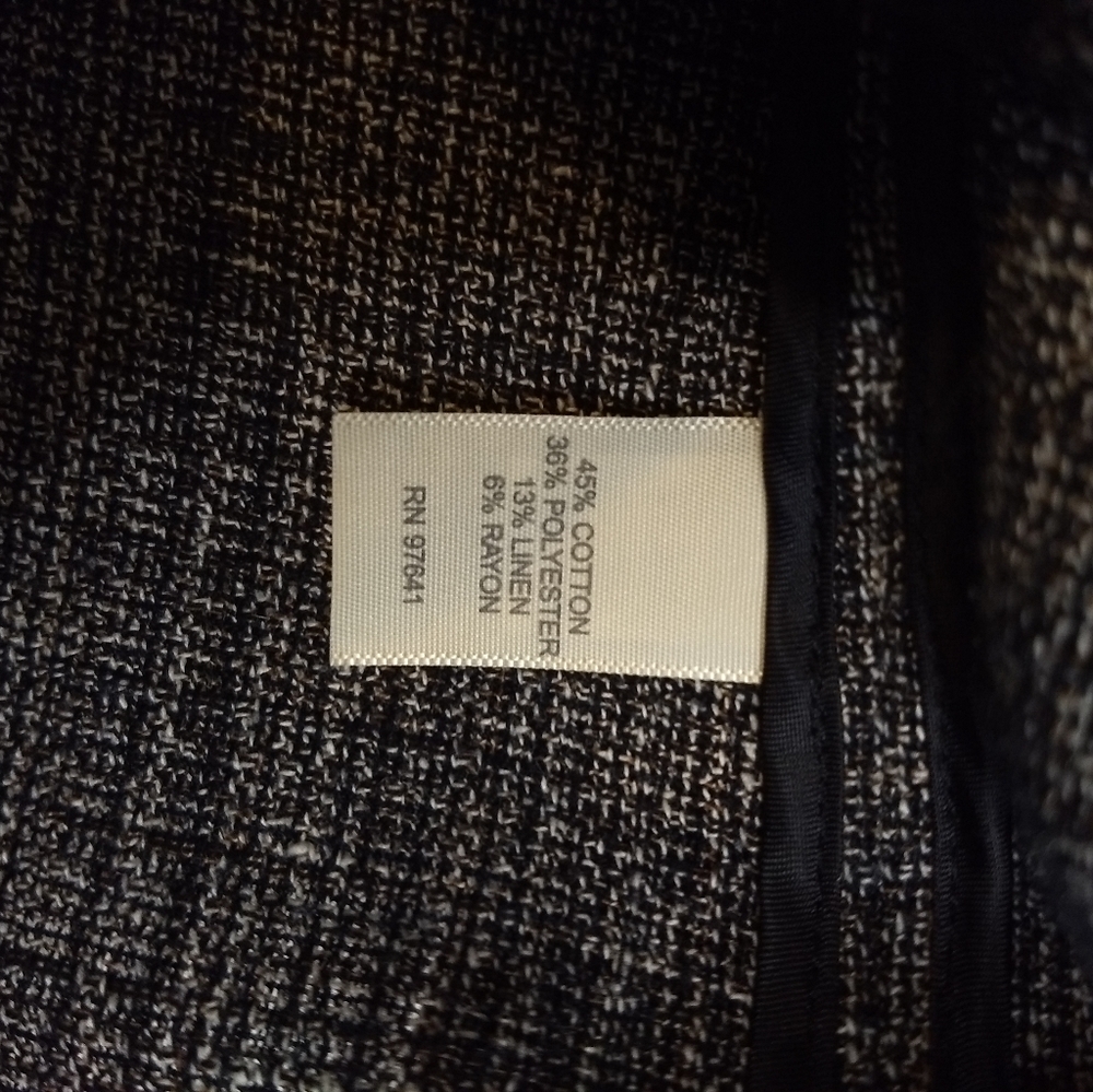 J.Jill Short Tweed Button Front Collared Blazer - Picture 7 of 8